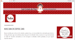 Desktop Screenshot of lascosasdeana.com